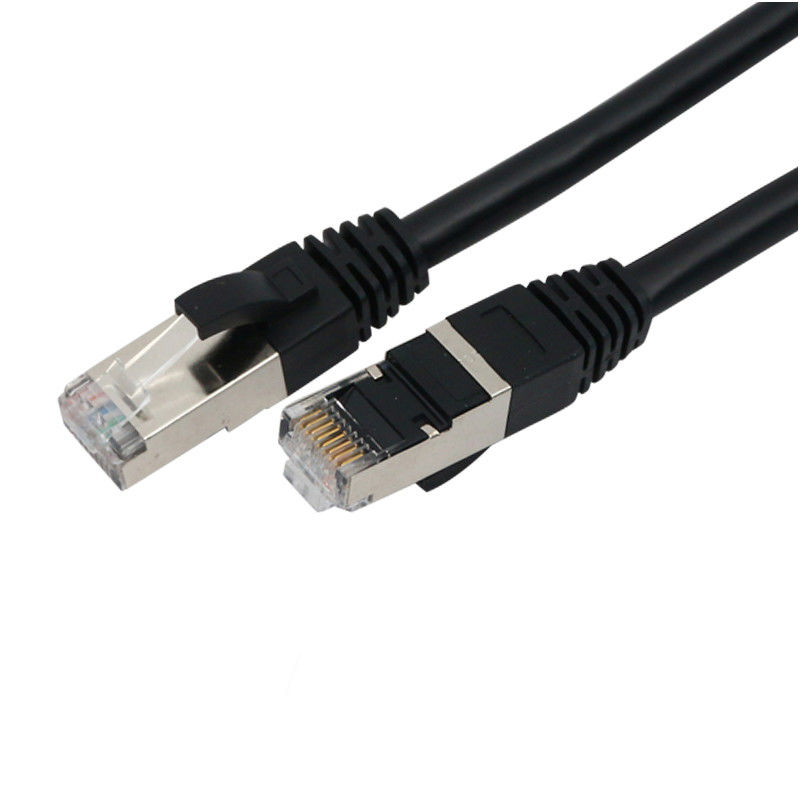Câble de raccordement réseau OEM STP UTP Rj45 1ft Cat6 cordons de raccordement 24Awg