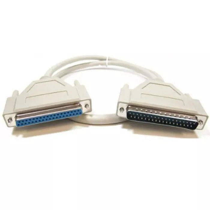 Câbles de communication mâle à mâle D-Sub DB37 à 37 broches 3 pieds 6 pieds 10 pieds 25 pieds