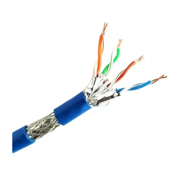 23AWG*4P Câble Lan Cat7 305m Prise en charge de la transmission Netword Ethernet 10 Gigabits
