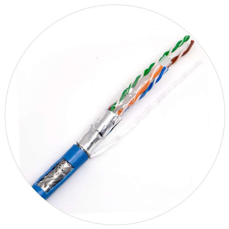 Corde de correction de 8P8C UTP de placage à l'or 50u » Cat6 UTP SFTP Cat5e 3m 2m 1m
