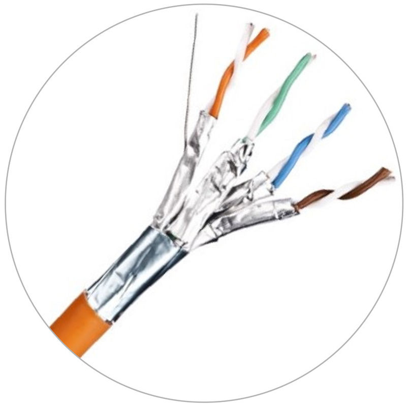 Cordons de brassage réseau CM CMR CMP Câbles LAN Internet Cat6 Cat5e Plénum extérieur intérieur