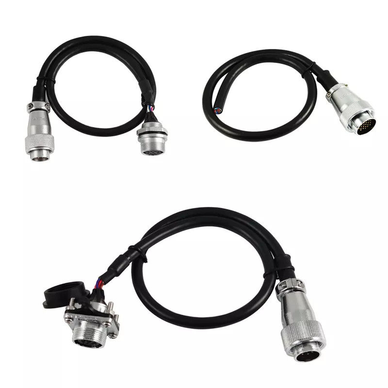 M8 M12 3 Broches 3 Core Robot Faisceau De Câblage Mâle Femelle Connecteur Câble IP65