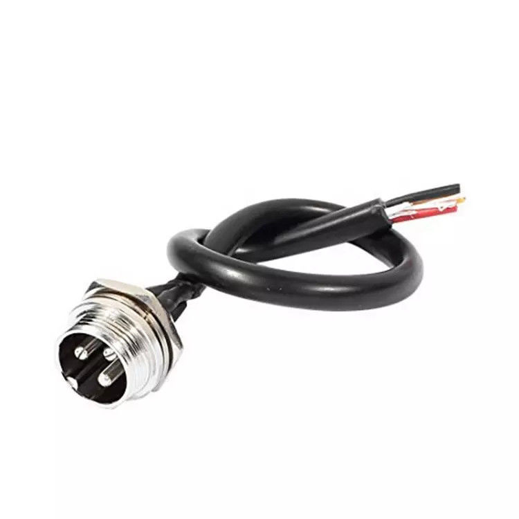 M8 M12 3 Broches 3 Core Robot Faisceau De Câblage Mâle Femelle Connecteur Câble IP65