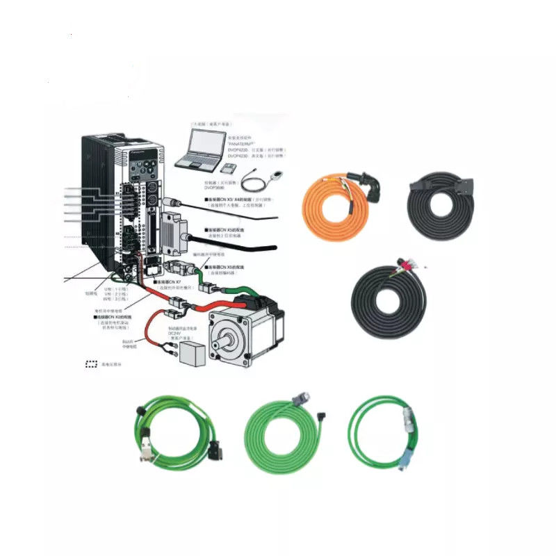 0.5mm 1.0mm 1.25mm Drag Chain Cables Pitch Connector FFC Servo Motor Cable