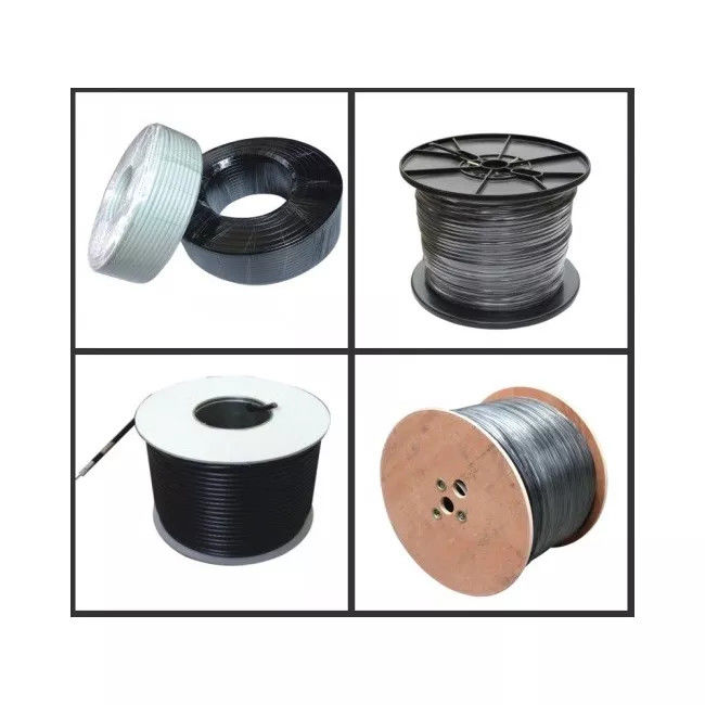 75 ohms câble coaxial de la veste Rg6 de la veste LSZH de 100 ohms pour l'isolation de l'Internet XLPE
