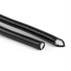 Câblage cuivre isolé par FRPVC de câble coaxial à haute tension de tressage de C.-B.