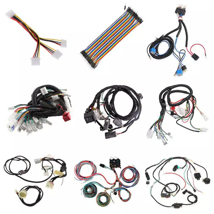 Argent plaqué des véhicules à moteur de faisceau de fil de camion de TE Molex de noyaux de PVC 50