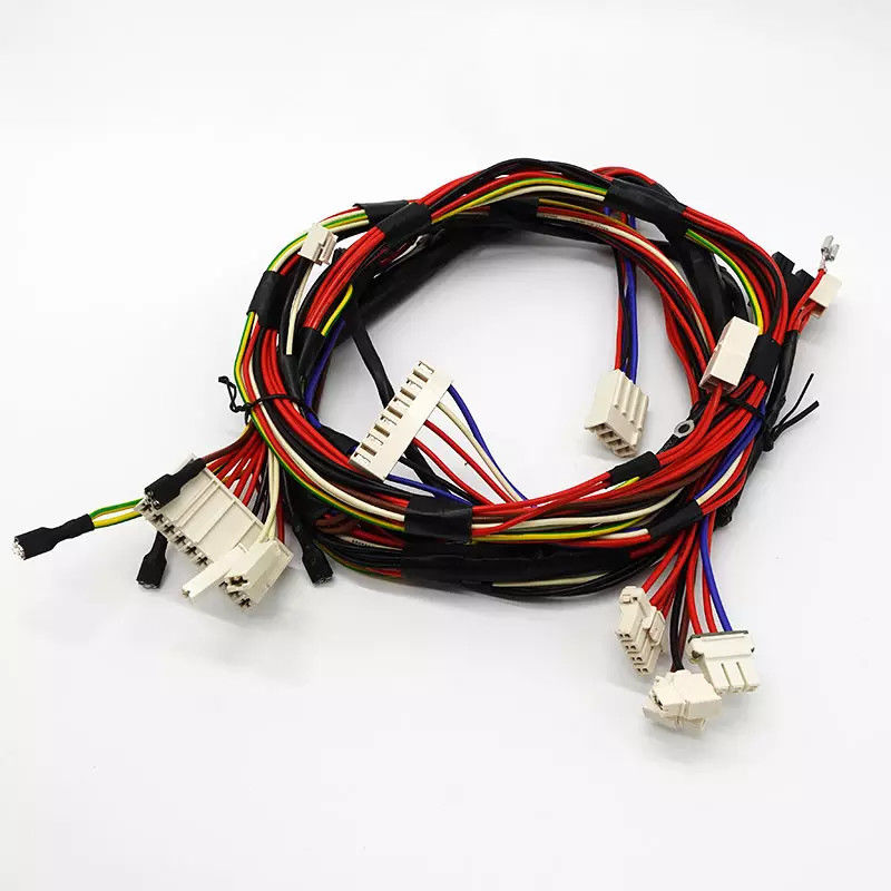 Harnais électrique 6 broches 7 broches 8 broches de moteur de fil de tuyau ondulé