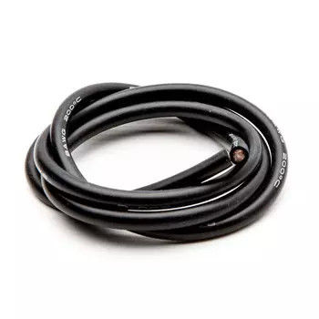 UL3644 câble ruban de silicone haute tension du câble coaxial 1000V 6awg de 200 degrés