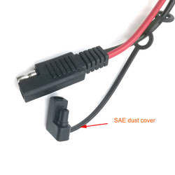 SAE à SAE Y Split 1 à 2 câbles de charge de batterie de manière 2 pôles 120A 600V