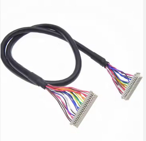 DF13-30DS-1.25C à DF14-20S-1.25C Assemblage de câble Lvds personnalisé pour le panneau LCD 20pin 30pin 40pin 50pin 60pin