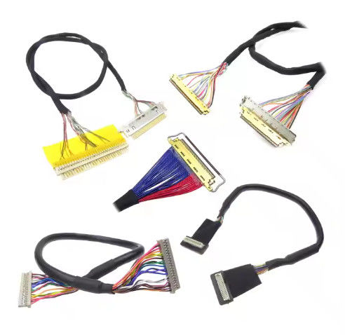 DF13-30DS-1.25C à DF14-20S-1.25C Assemblage de câble Lvds personnalisé pour le panneau LCD 20pin 30pin 40pin 50pin 60pin