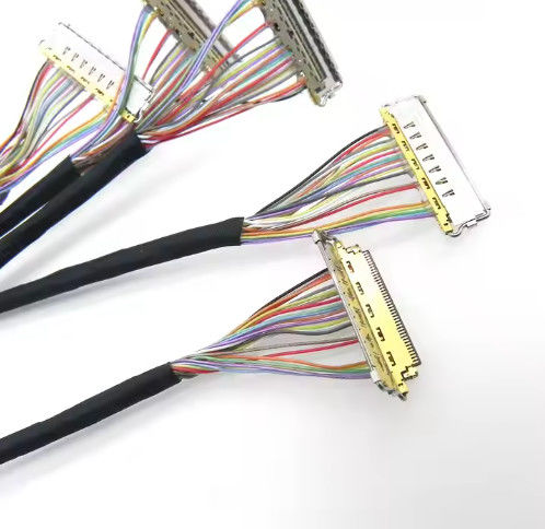 40 pin 30 pin câble EDP connecteur I-pex câbles Lvds personnalisés assemblages pour écran d'ordinateur portable