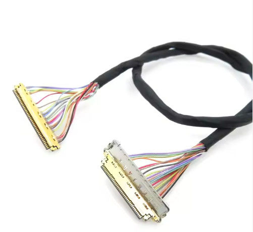 40 pin 30 pin câble EDP connecteur I-pex câbles Lvds personnalisés assemblages pour écran d'ordinateur portable