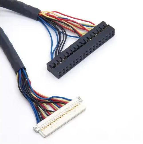 Molex électronique 30 broches à JAE 40 broches CABLE LVDS pour LCD Moniteur d'imprimante d'ordinateur sur mesure