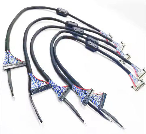 JAE câble LVDS supportant PET 100% test câble LCD pour téléviseur 32 pouces