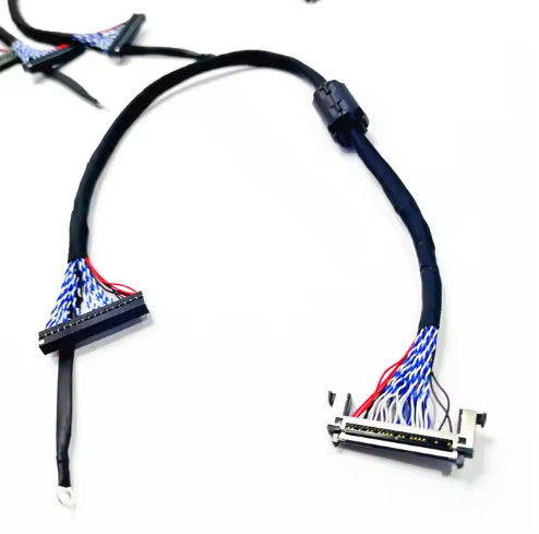 JAE câble LVDS supportant PET 100% test câble LCD pour téléviseur 32 pouces