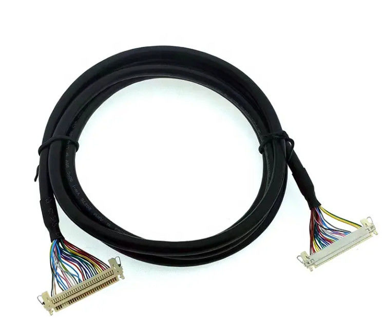 1.25mm 2.0mm Pitch 20 30 40 Pin Connecteur LVDS câble écran LCD