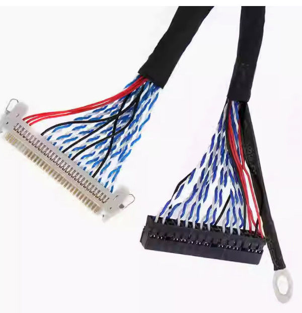 Cable LVDS pour l'automatisation industrielle avec indice de flammabilité UL VW-1 et résistance diélectrique ≥ 1000V/min
