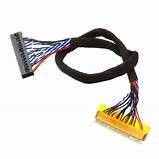 ≥ 1000MΩ Résistance à l'isolation Cable LVDS UL VW-1 Classification de l'inflammabilité et matériau du gilet en PVC