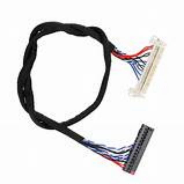 Épaisseur de fil AWG26-28 Cable LVDS pour la transmission de données industrielles avec matériau en PVC et tension nominale 300V