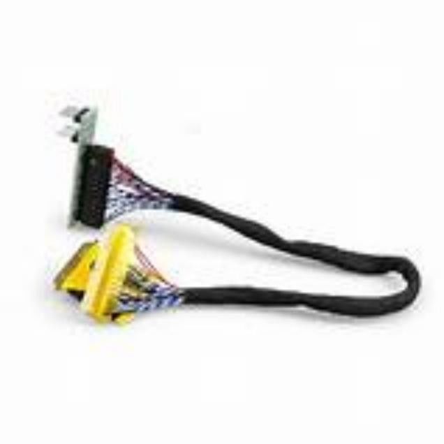 Cable d'affichage à basse tension noir hautement isolé avec une flammabilité UL VW-1 et une résistance à l'isolation ≥ 1000MΩ