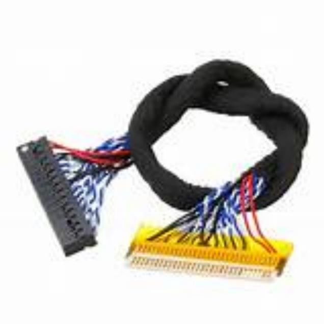 Cable LVDS d'automatisation industrielle de couleur noire et résistance à l'isolation ≥ 1000 MΩ