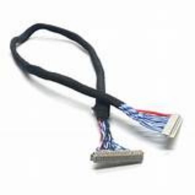 Cable LVDS à transmission de signal stable avec indication de flammabilité UL VW-1 et conducteur en cuivre AWG26-28