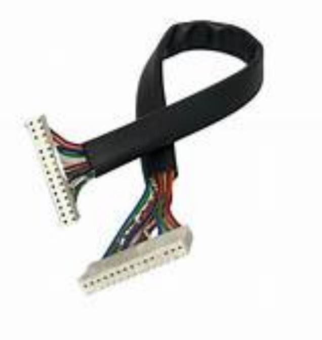 Cable LVDS noir avec une résistance diélectrique ≥ 1000 V/min et matériau de conducteur en cuivre