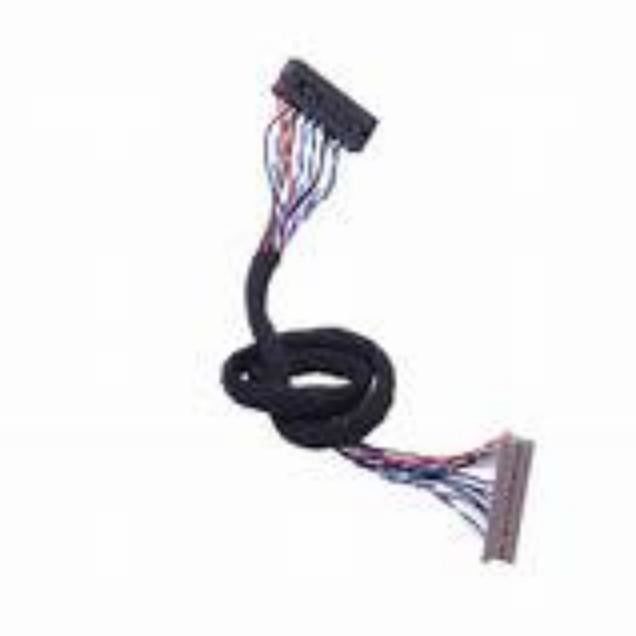 Cable LVDS à conducteur de cuivre nominal de 300 V, pare-flamme en PVC, veste UL VW-1