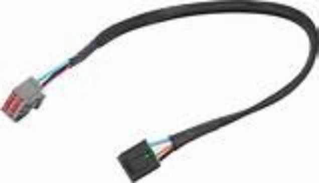 2 câble de base harnais de fil électrique avec AS14*0.16*1.25*2C SP OD4.0 PVC NOIR Couleur du câble et du fil 20awg