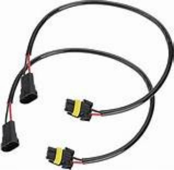 2 câble de base harnais de fil électrique avec AS14*0.16*1.25*2C SP OD4.0 PVC NOIR Couleur du câble et du fil 20awg