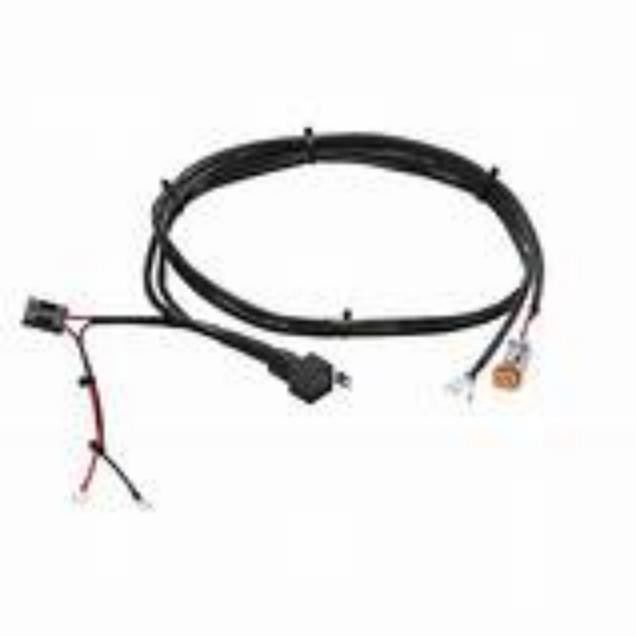 Le moteur est équipé d'un harnais noir avec fil B AS14*0.16*1.25*2C SP OD4.0 PVC