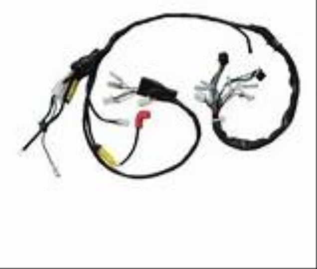 IP67 degré de protection Assemblage de harnais de fil personnalisé avec AS14*0.16*1.25*2C SP OD4.0 PVC fil noir et personnalisation