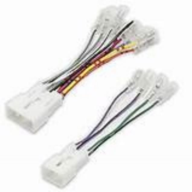 2 câble de base harnais de fil électrique en noir avec ignifuge