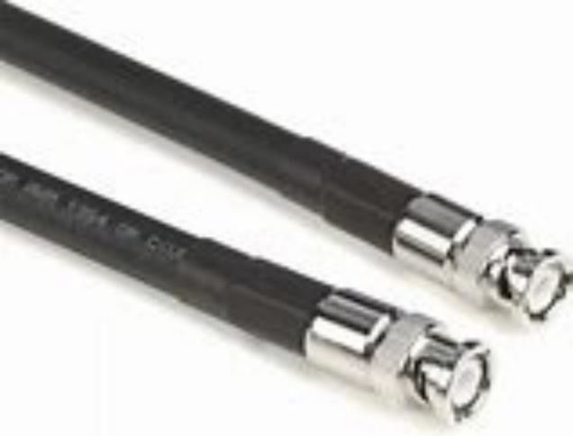 Cable coaxial isolé en polyéthylène haute tension avec une impédance inférieure à 30 Ohms