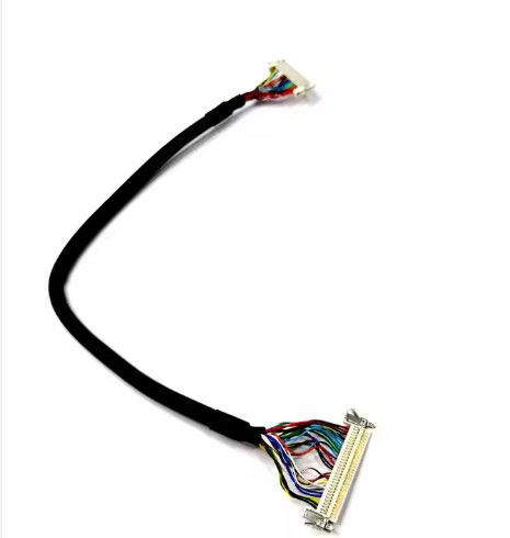 Réglage du fil électrique ignifuge 2pin-16pin UL 1007 22awg Couleur fil noir