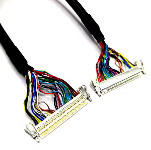 Réglage du fil électrique ignifuge 2pin-16pin UL 1007 22awg Couleur fil noir
