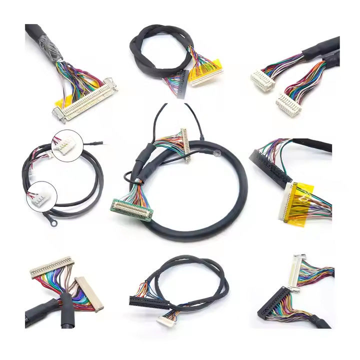 Fil de harnais électrique personnalisable B AS14*0.16*1.25*2C SP OD4.0 PVC pour l'industrie