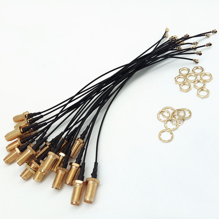 Certifié UL/CCC 1m/5m câble coaxiale flexible connecteurs BNC audio intérieur/extérieur communication PVC jaquette conducteur de cuivre pur