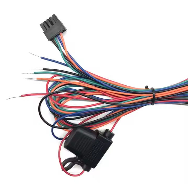 Faisceau de câblage personnalisé de couleurs de fil 20awg pour véhicules durables