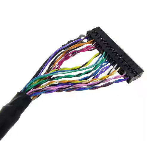 Cable LVDS à conducteur de cuivre nominal de 300 V, pare-flamme en PVC, veste UL VW-1