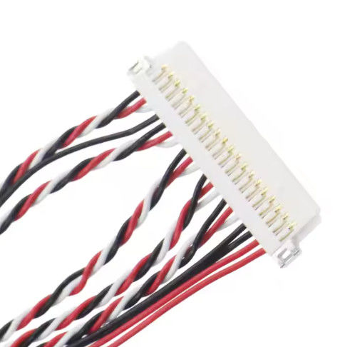 Fabrication d'un ensemble de câbles flexibles à harnais LVDS avec une capacité UL VW-1 et un courant de 1,0A à 2,5A