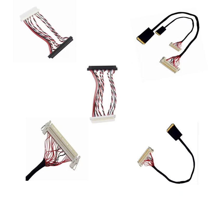 Ensemble de câbles LVDS pour la transmission de données à grande vitesse et la fiabilité du signal dans les environnements industriels