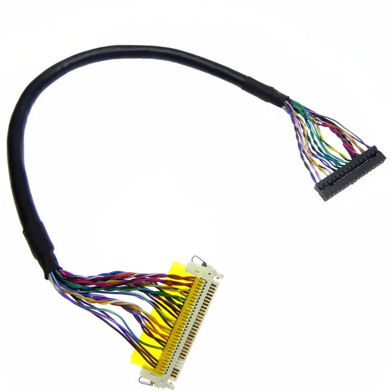 Assemblage de câbles LVDS de conception personnalisée pour le transfert de données à grande vitesse dans diverses industries