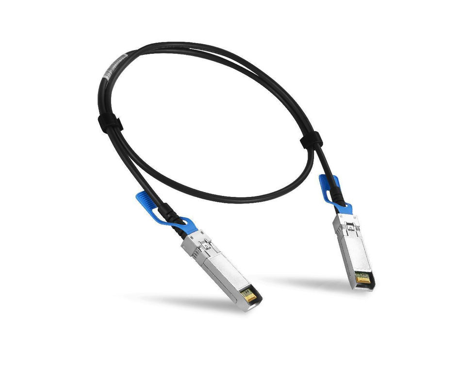 Assemblage de câble DAC 200G QSFP-DD à haute performance câble de cuivre personnalisé pour la connectivité HPC et serveur cloud