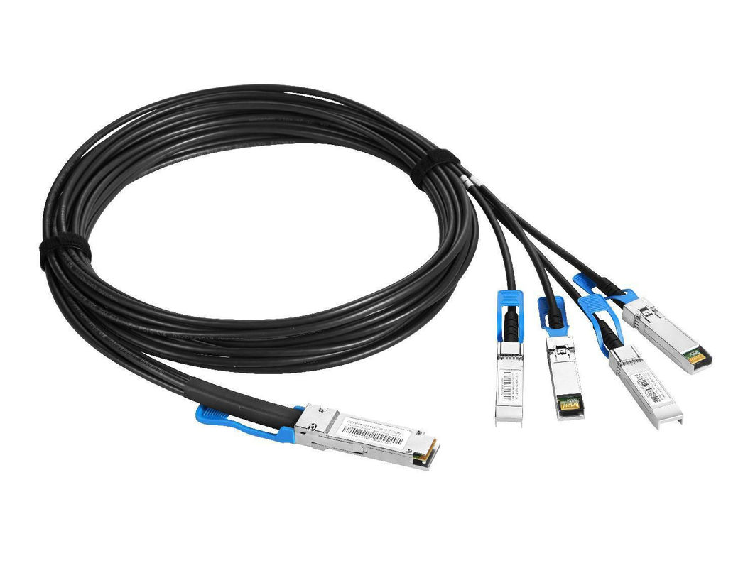 Assemblage de câble DAC 200G QSFP-DD à haute performance câble de cuivre personnalisé pour la connectivité HPC et serveur cloud
