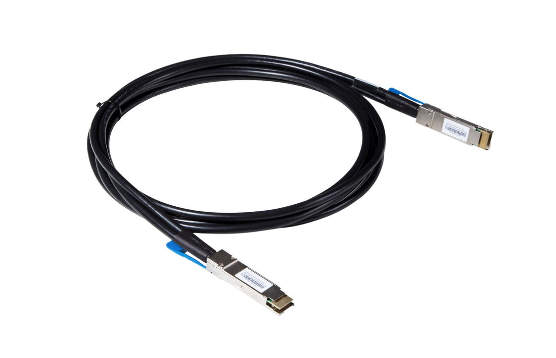 Assemblage de câble DAC 200G QSFP-DD à haute performance câble de cuivre personnalisé pour la connectivité HPC et serveur cloud