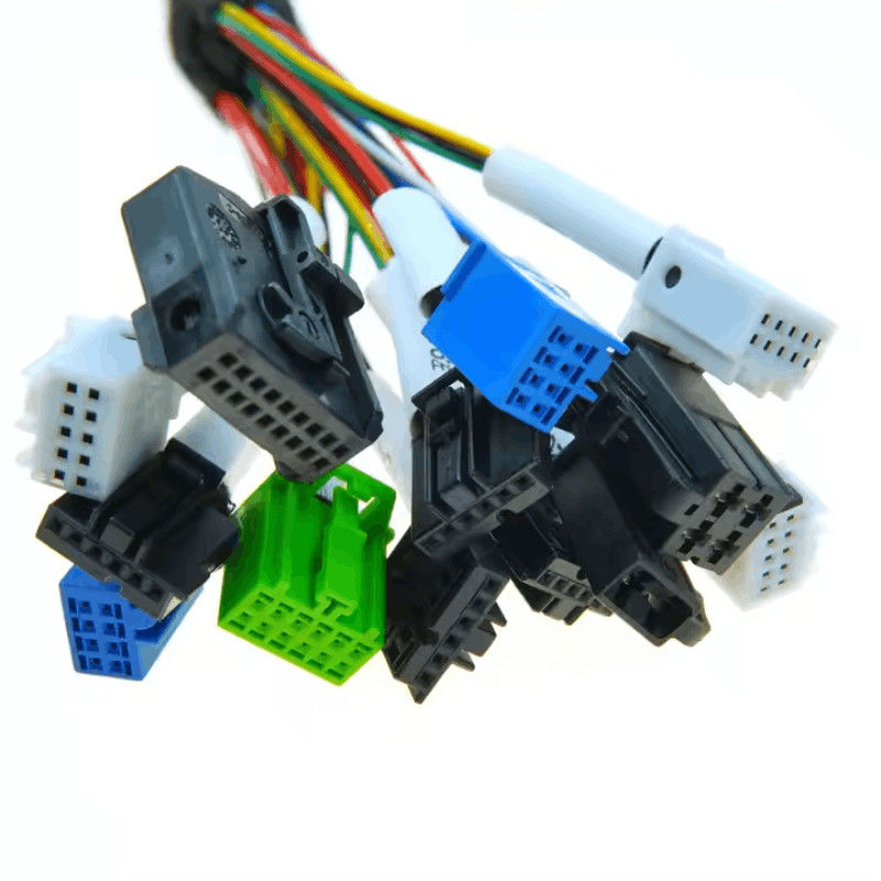 Câble LVDS de 1m à 20m de longueur en blanc/bleu/noir/gris/jaune, haute vitesse et faible consommation pour connexion réseau, conception de câble personnalisée