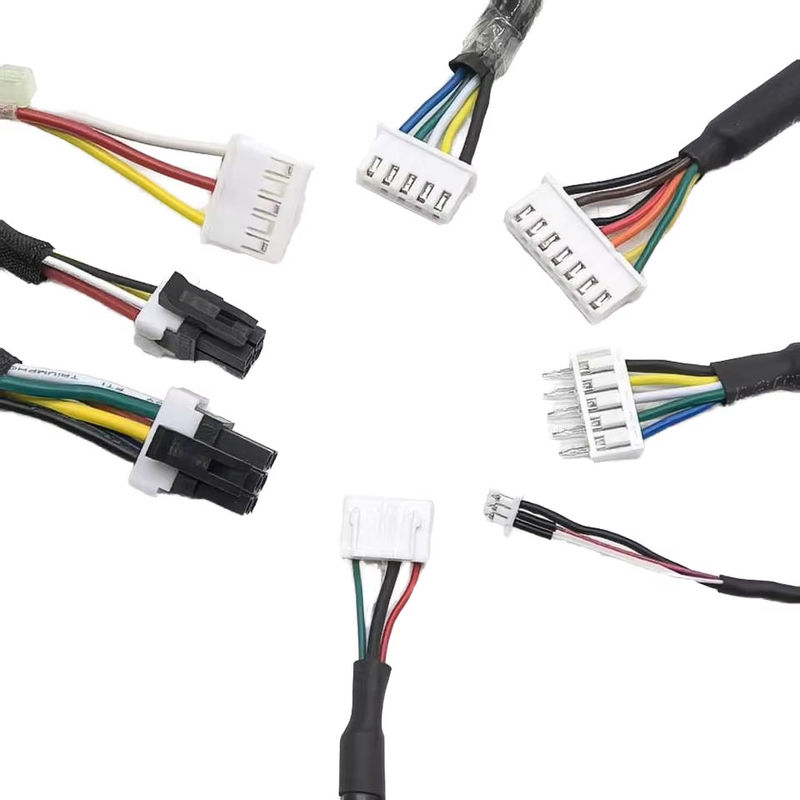 Câble LVDS de 1m à 20m de longueur en blanc/bleu/noir/gris/jaune, haute vitesse et faible consommation pour connexion réseau, conception de câble personnalisée